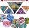 Art Christmas Tree Tabletop Rhinestone Painting Kit – Luminous 5D DIY Christmas Decorations